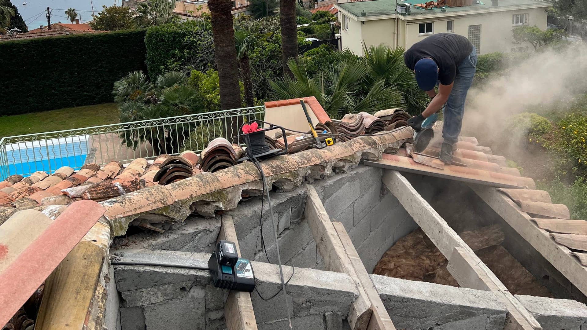 Rénovation de toiture dans le Var · Artisan Louis Duval